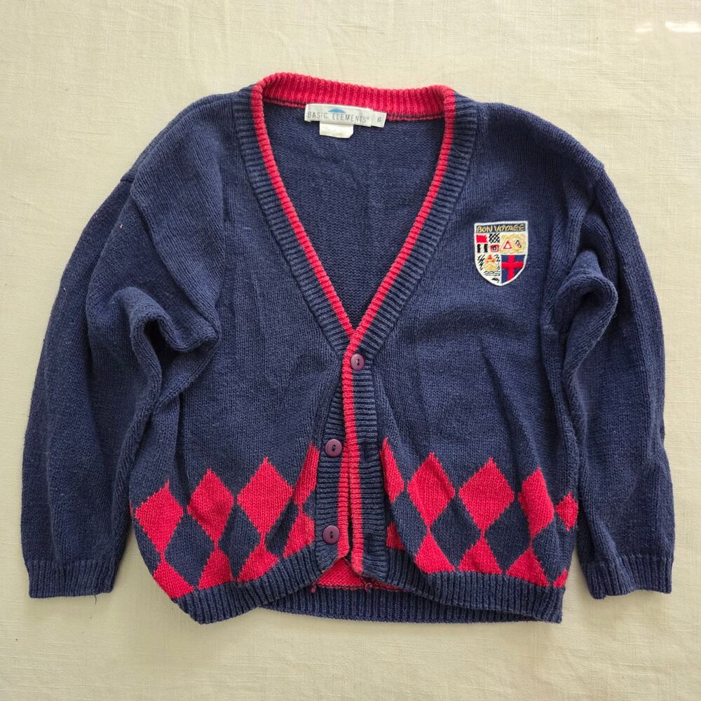 Vintage Bon Voyage Cardigan kids 6